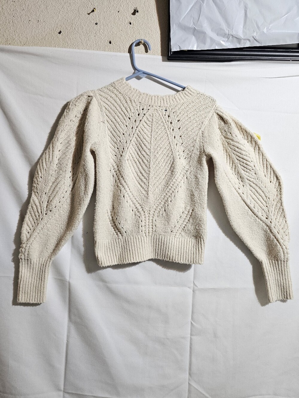 By Anthropologie Scalloped Collar Sweater Size XXS - Picture 5 of 12